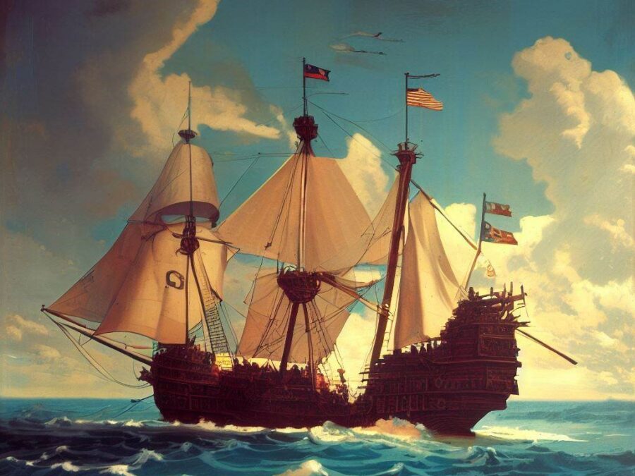 October 12, 1492 Christopher Columbus lands in the Bahamas