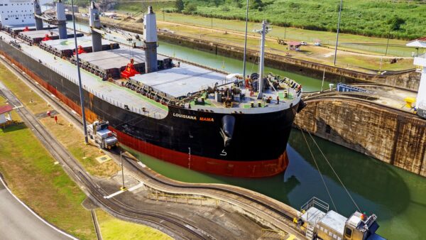 When was the Panama Canal built And how does it work