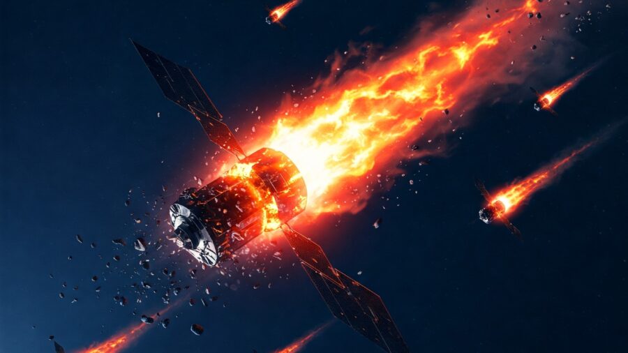 The Solar Mystery That Burned Up SpaceX Satellites in 2022 The “Terminator” to Blame
